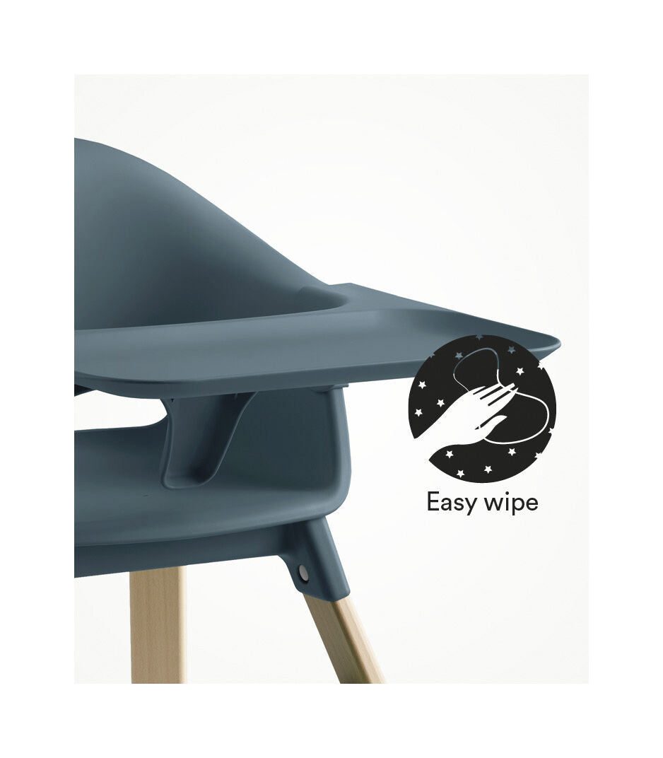 Chaise haute CLIKK Bleu Fjord - STOKKE