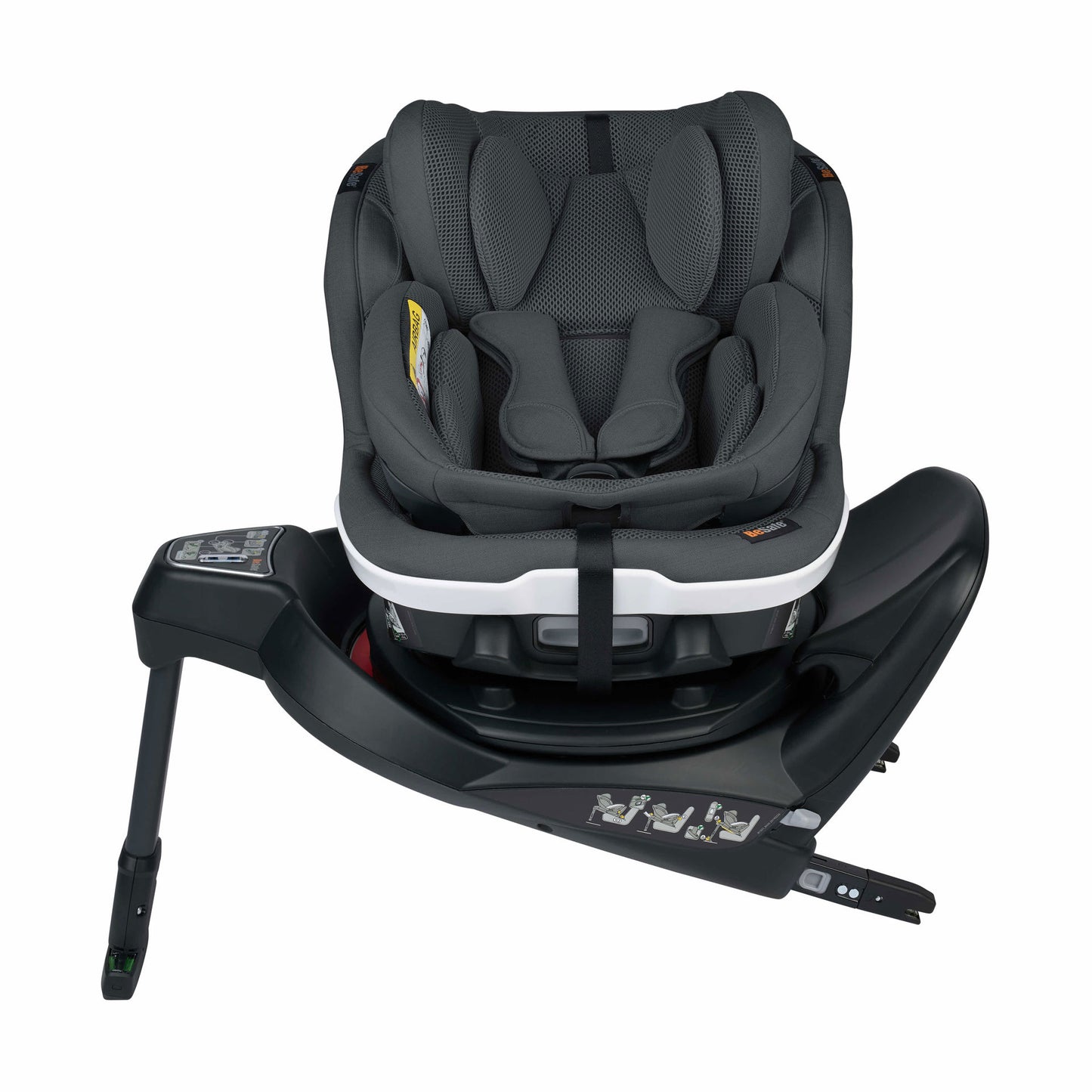 Siège auto Izi-Turn B i-size Anthracite mesh - BE SAFE