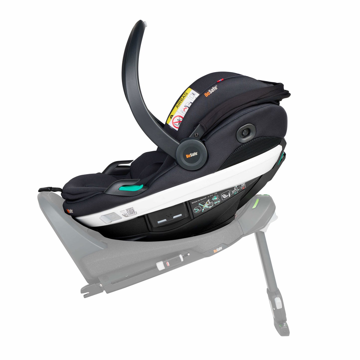 Siège auto - GO BEYOND Black Soft Breeze noir - BE SAFE
