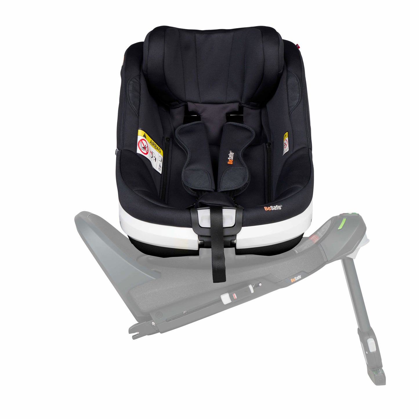 Siège auto BEYOND 360 Black Soft Breeze noir - BE SAFE