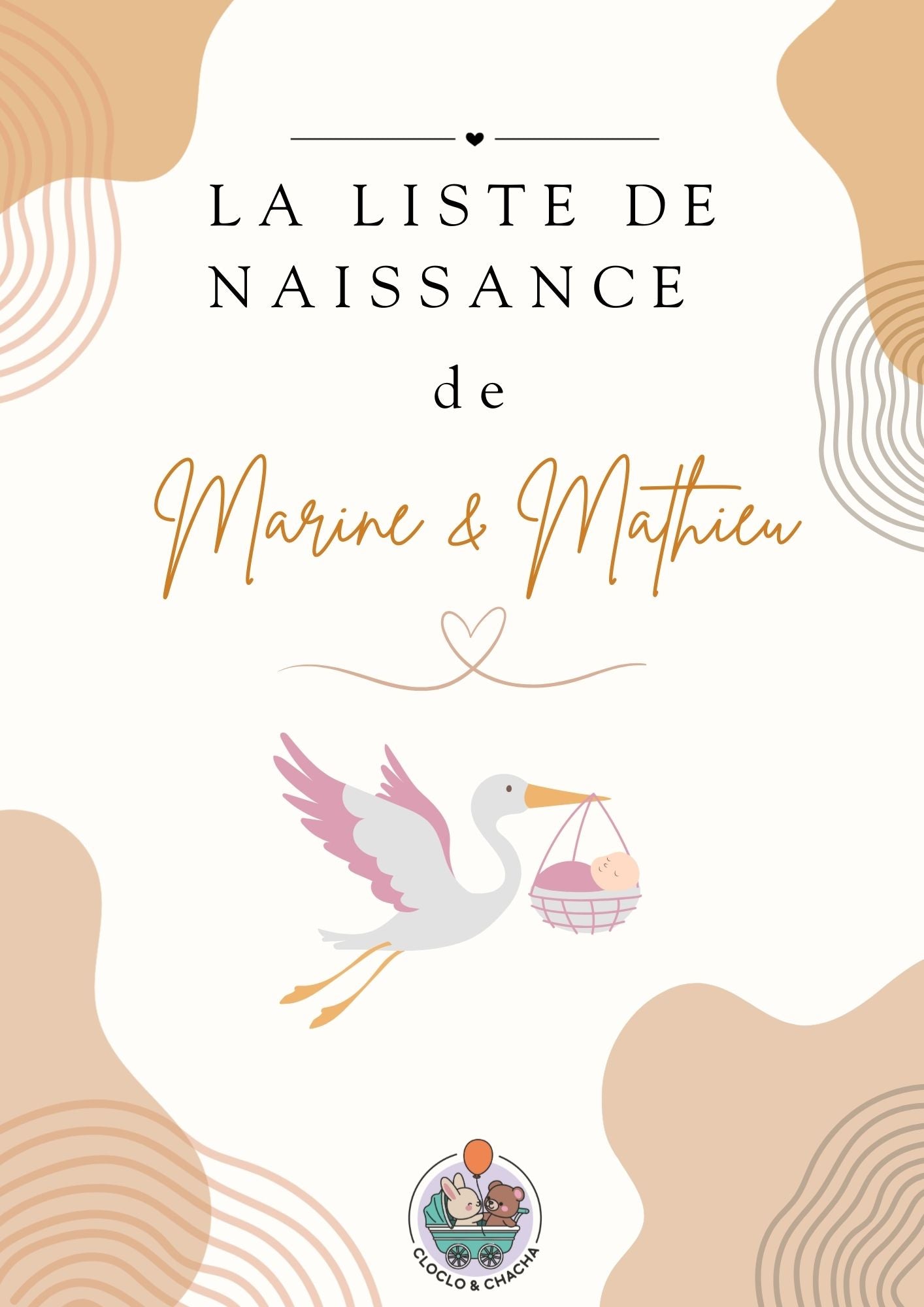 Liste de naissance Marine et Mathieu