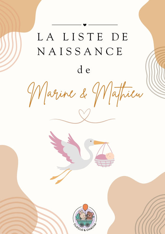 Liste de naissance Marine et Mathieu