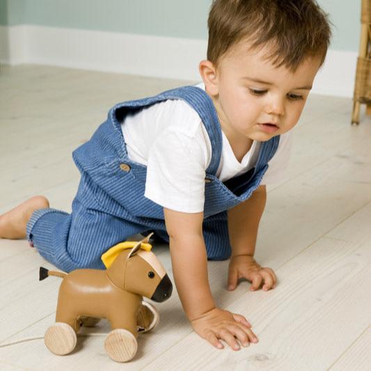 Jouet à tirer Charles le cheval - LITTLE BIG FRIENDS