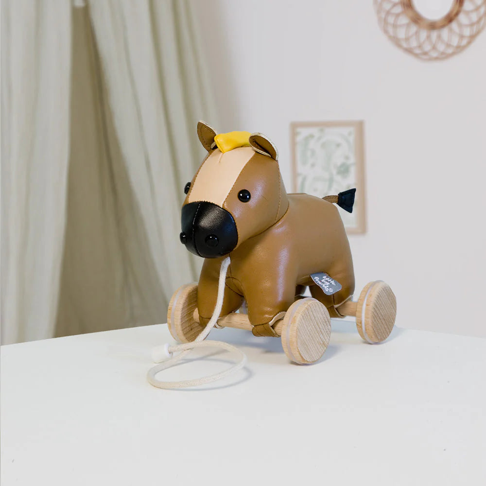 Jouet à tirer Charles le cheval - LITTLE BIG FRIENDS