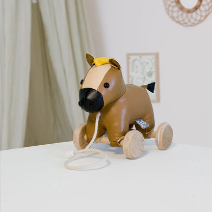 Jouet à tirer Charles le cheval - LITTLE BIG FRIENDS