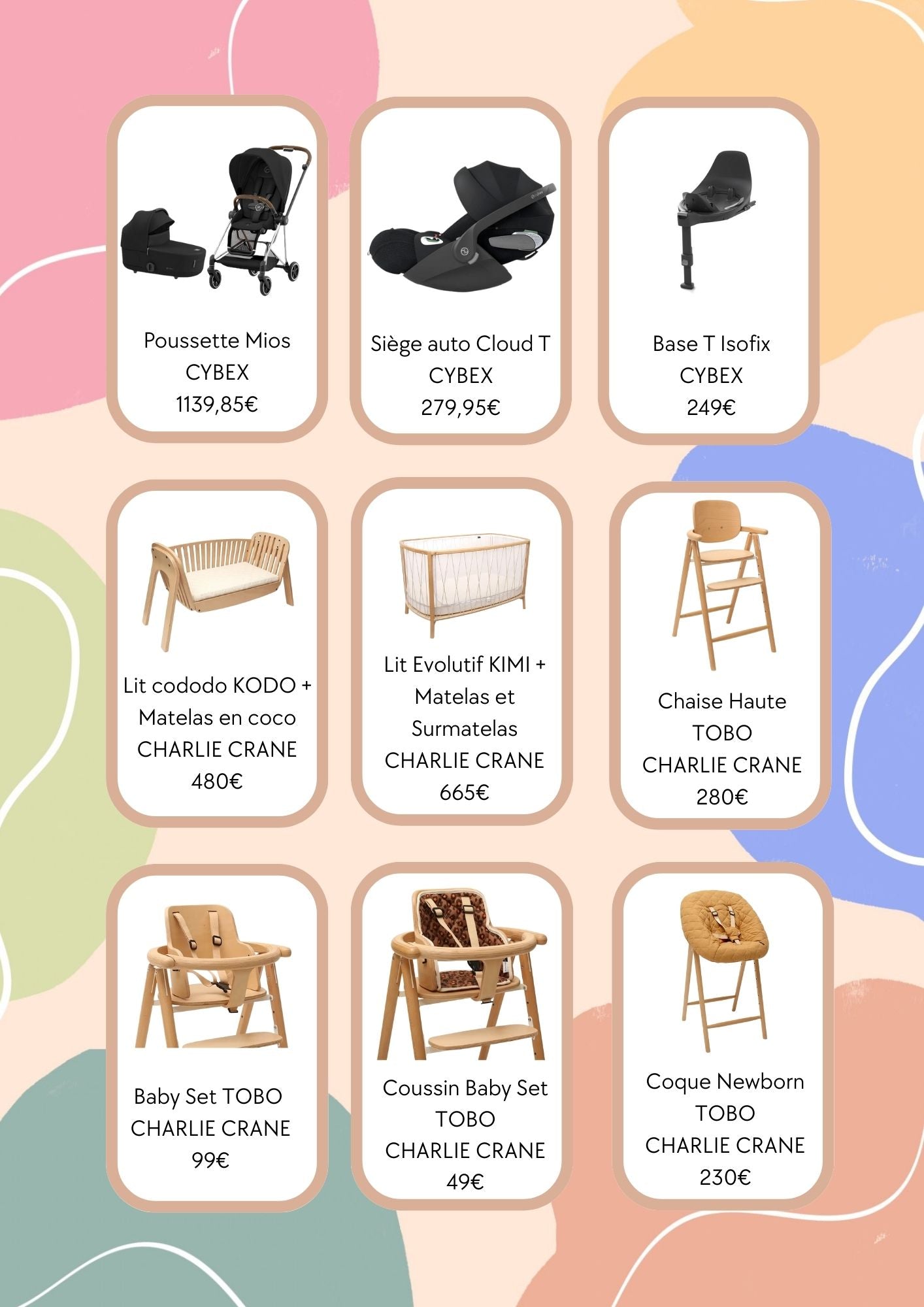 Liste de naissance Marine et Mathieu