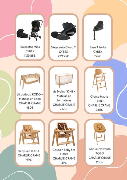 Liste de naissance Marine et Mathieu