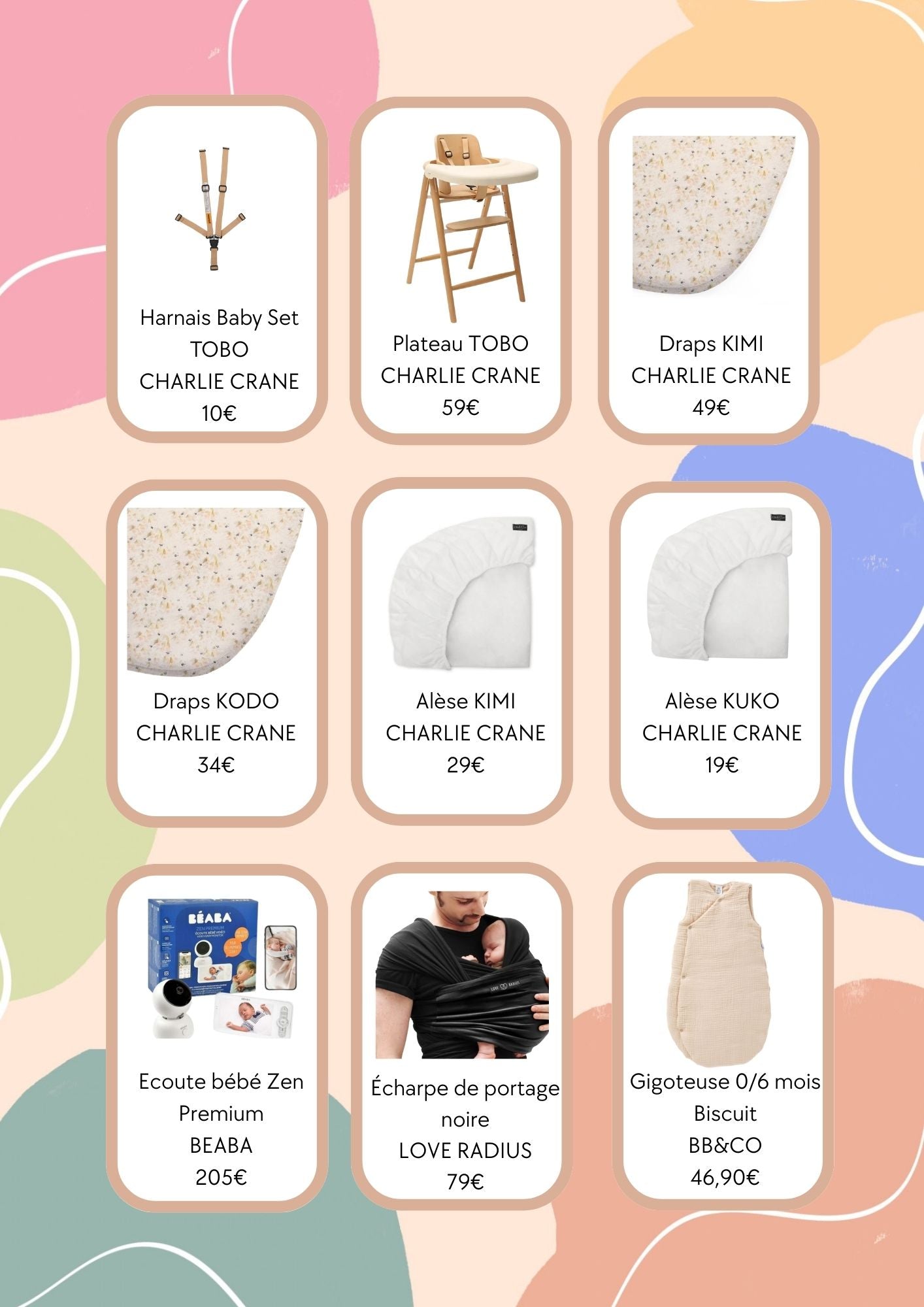 Liste de naissance Marine et Mathieu