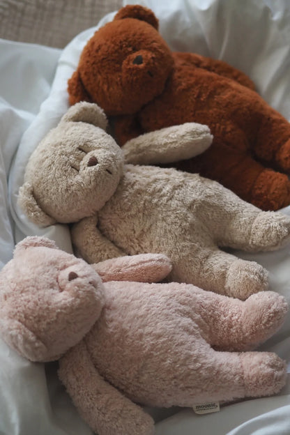 Peluche Ourson gris bruits blancs - MOONIE