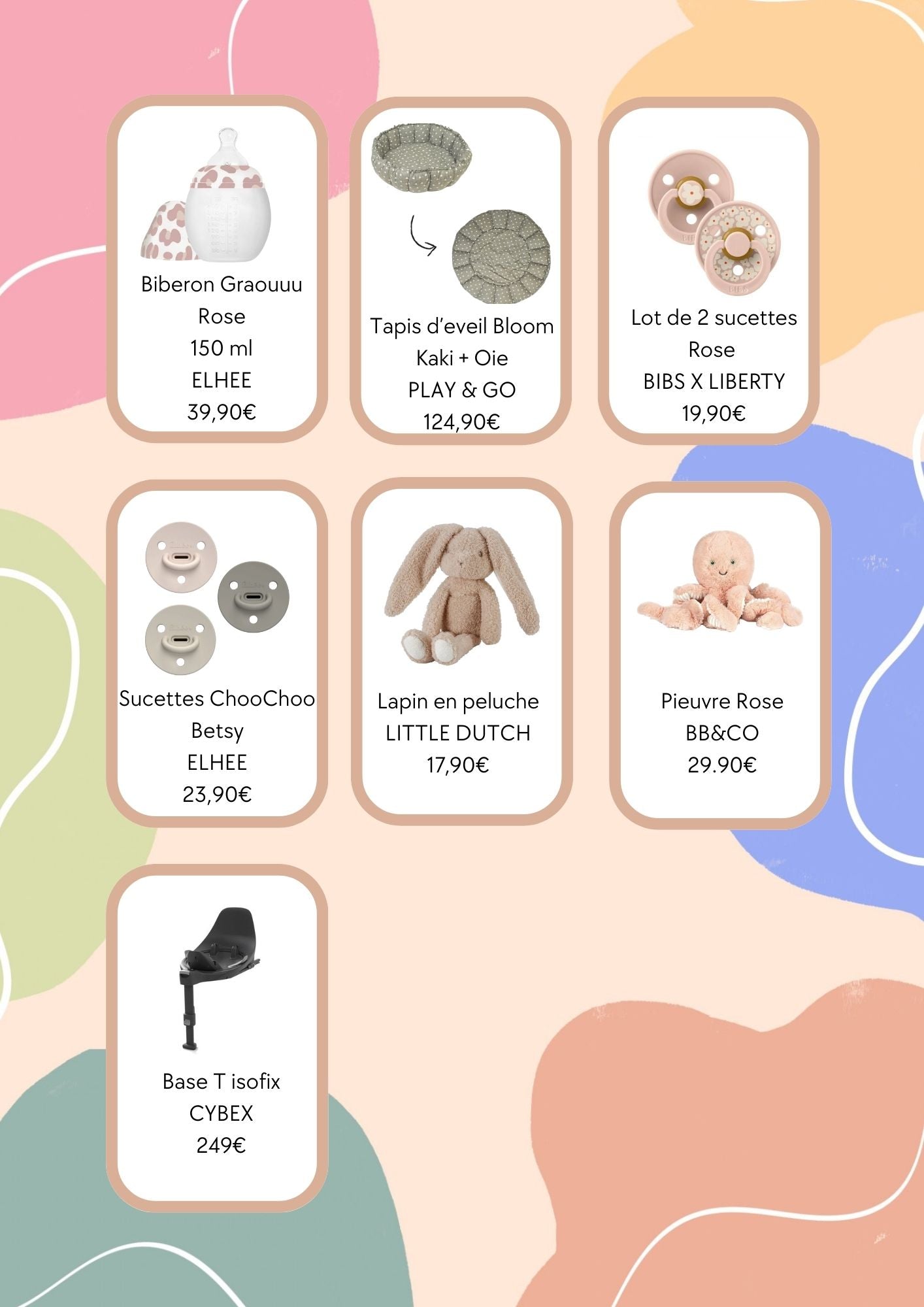 Liste de naissance Marine et Mathieu