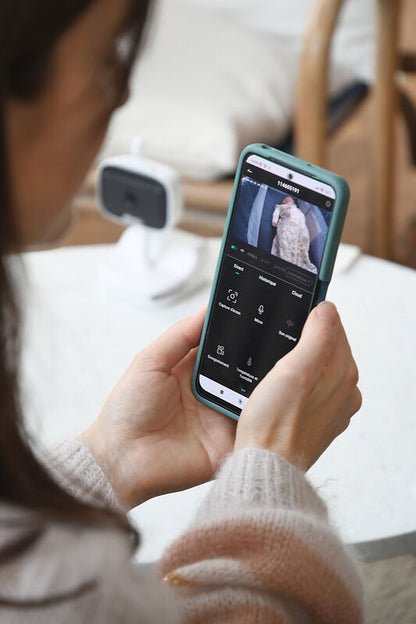 Écoute bébé vidéo Zen nomad Blanc - BEABA