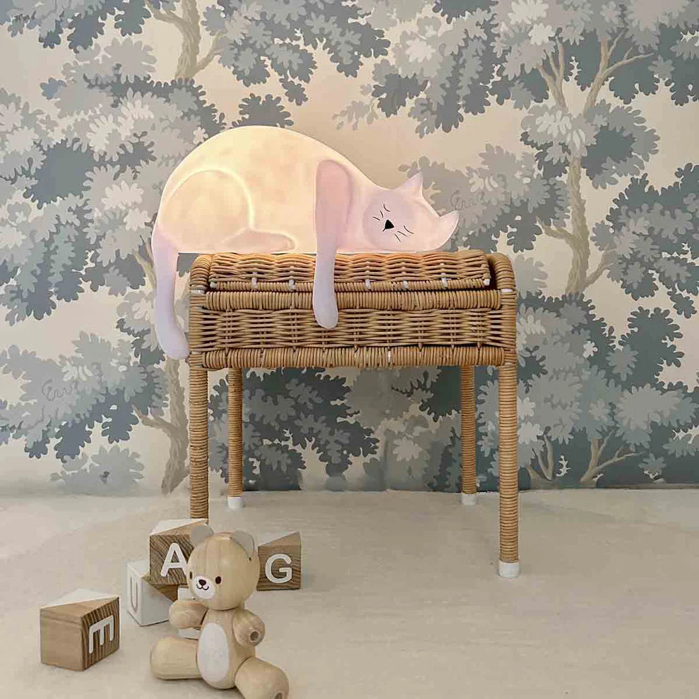 Lampe chat Georges - ROSE IN APRIL