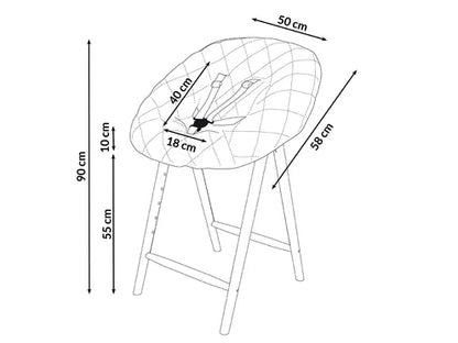 Coque Newborn pour chaise haute TOBO - CHARLIE CRANE