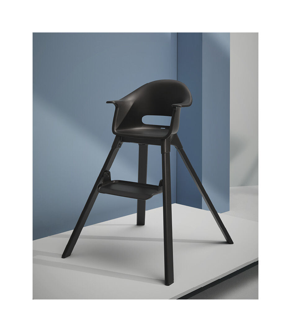 Chaise haute CLIKK Noire - STOKKE