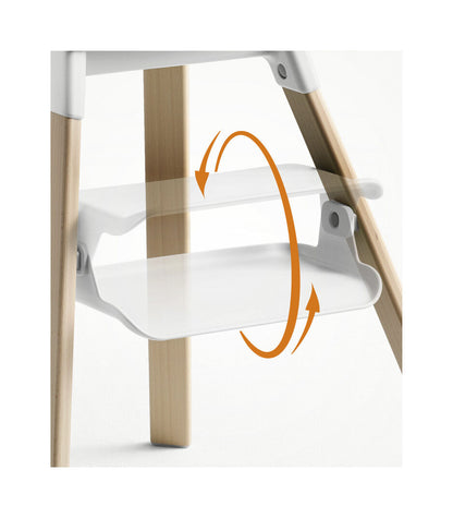 Chaise haute CLIKK Blanc - STOKKE