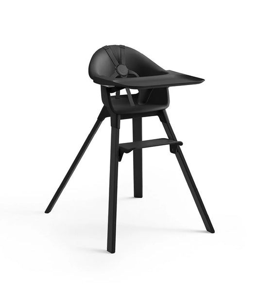 Chaise haute CLIKK Noire - STOKKE
