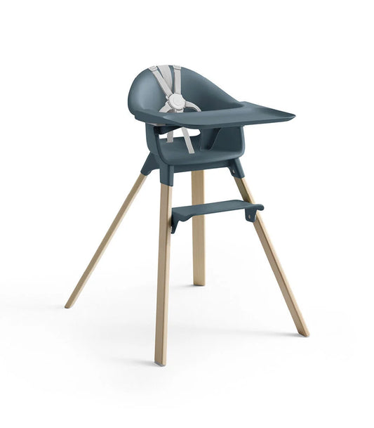 Chaise haute CLIKK Bleu Fjord - STOKKE