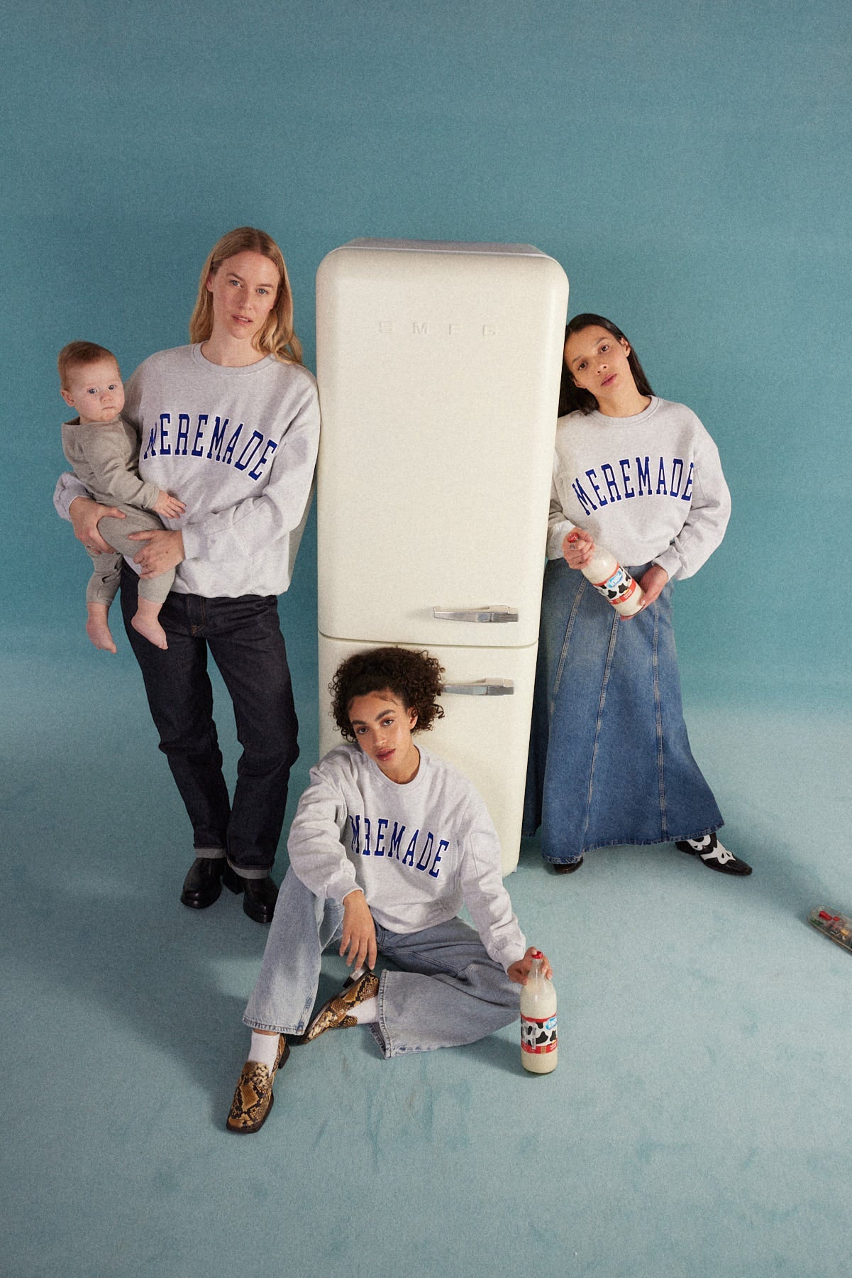 Sweat allaitement "MERE-MADE" gris - TAJINE BANANE