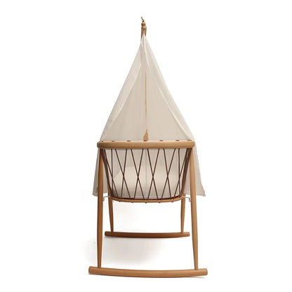 Ciel de lit et voile en coton pour berceau KUMI