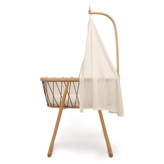 Ciel de lit et voile en coton pour berceau KUMI