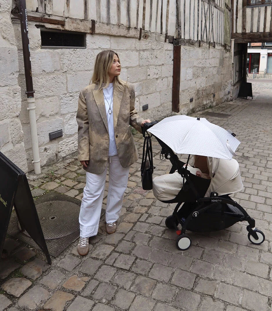 Ombrelle pour Poussette YOYO 3 Beige Bonpoint - STOKKE