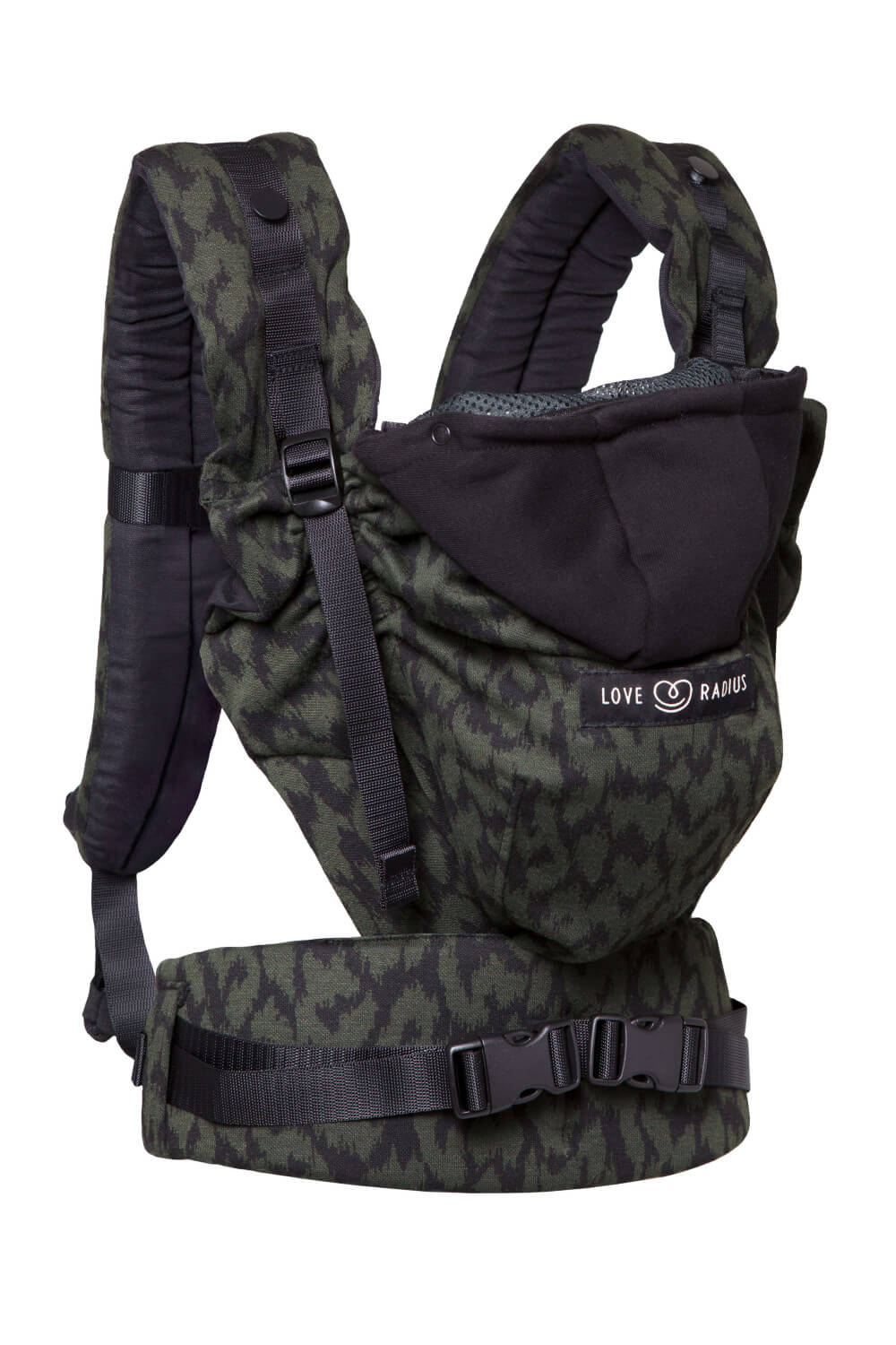 Porte bébé Hoodie Carrier 2 Wild Camo - LOVE RADIUS