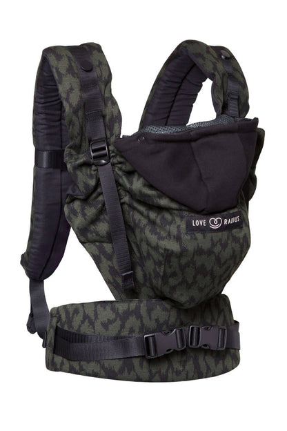 Porte bébé Hoodie Carrier 2 Wild Camo - LOVE RADIUS