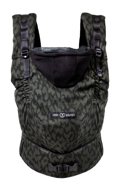 Porte bébé Hoodie Carrier 2 Wild Camo - LOVE RADIUS