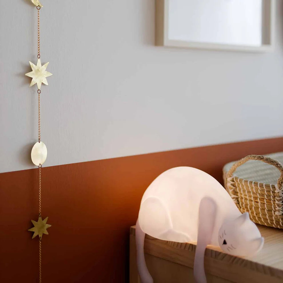 Lampe chat Georges - ROSE IN APRIL