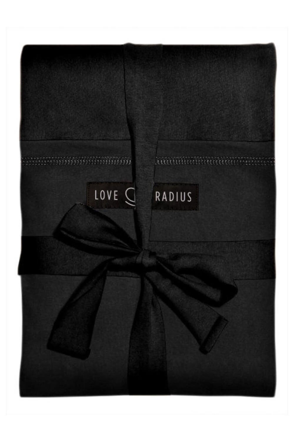 Echarpe de portage avec poche noire - LOVE RADIUS