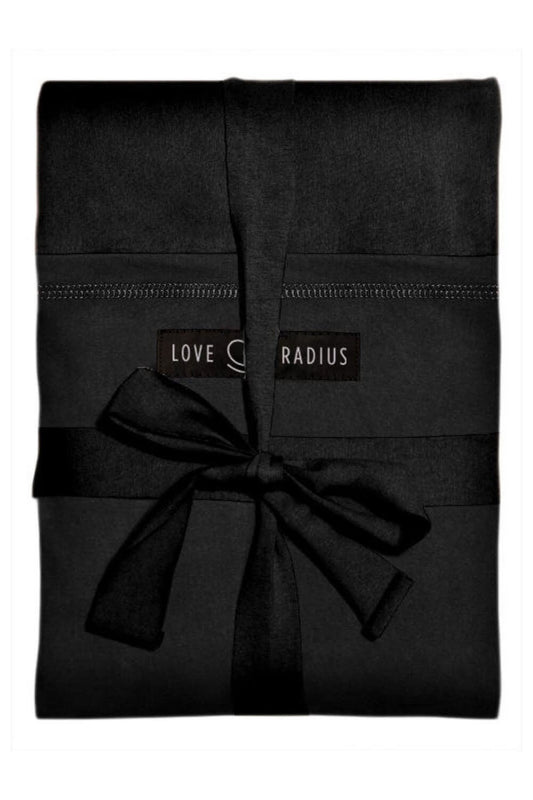 Echarpe de portage avec poche noire - LOVE RADIUS