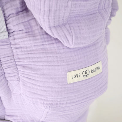 Porte bébé Hoodie Carrier 2 Lilas - LOVE RADIUS