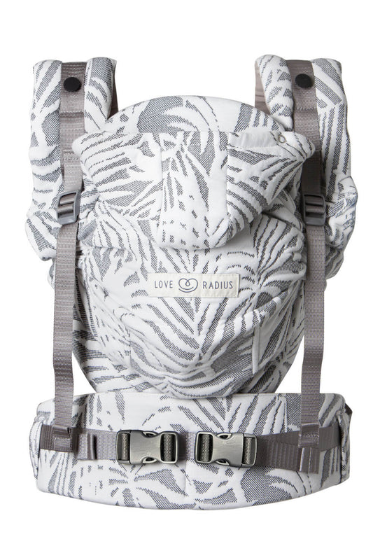 Porte bébé Hoodie Carrier 2 Tropical Snow - LOVE RADIUS