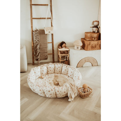 Tapis de jeu 3 en 1 Organic Bloom Rabbit - PLAY & GO