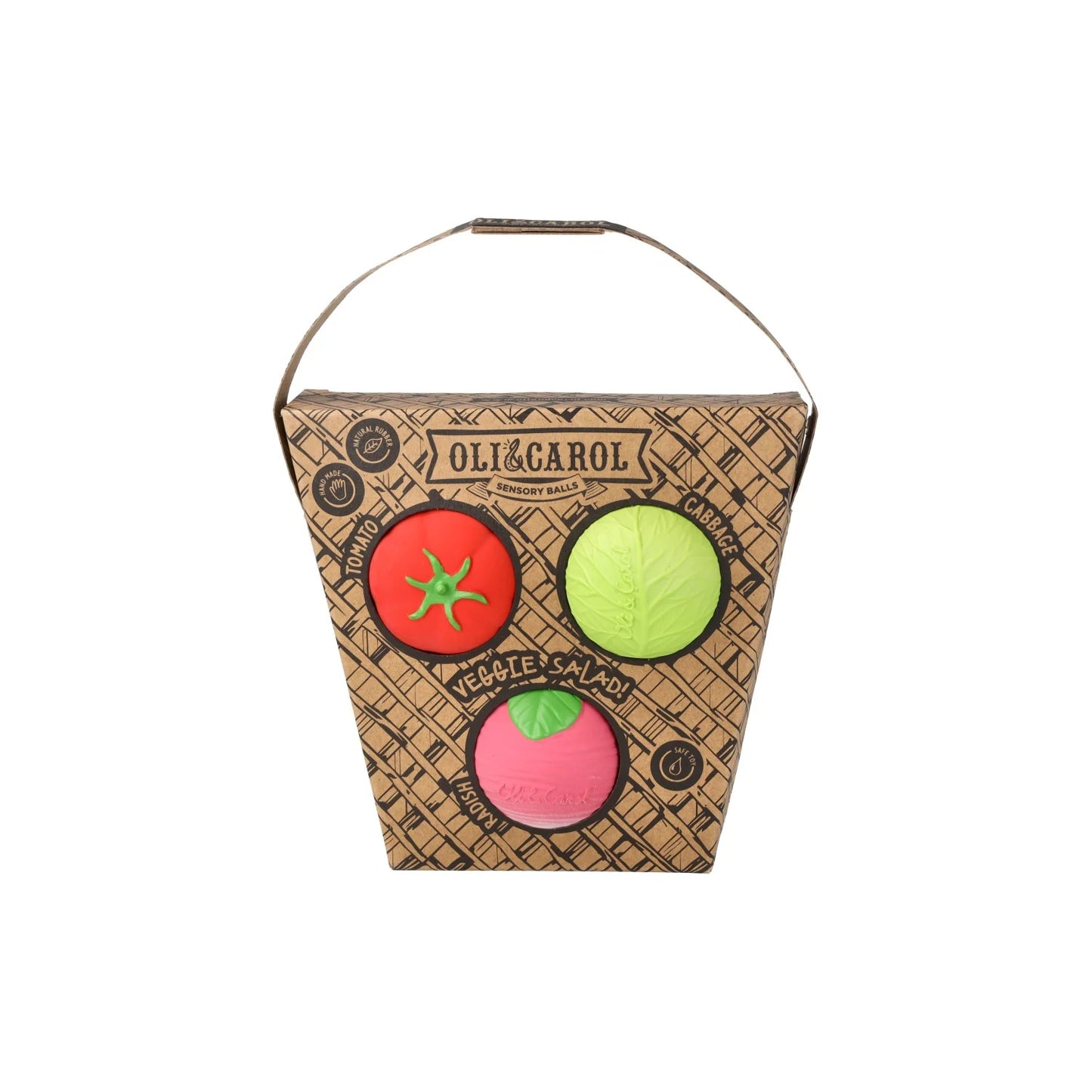 Balles sensorielles salade de légumes - OLI & CAROL